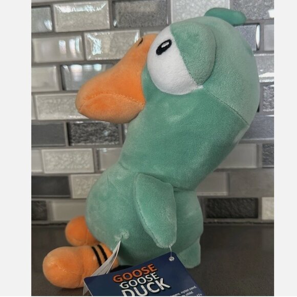 GOOSE GOOSE DUCK Plush Green Rare / Kawaii / Toikido - Gaggle Studios BRAND NEW - Picture 7 of 11